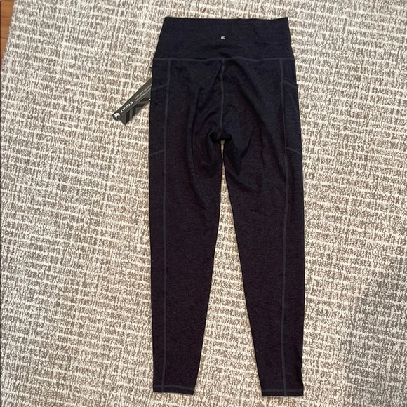 NWT Kyodan Charcoal Gray Ultra-Soft High-Waisted Leggings Sz P/Sm - Picture 5 of 5